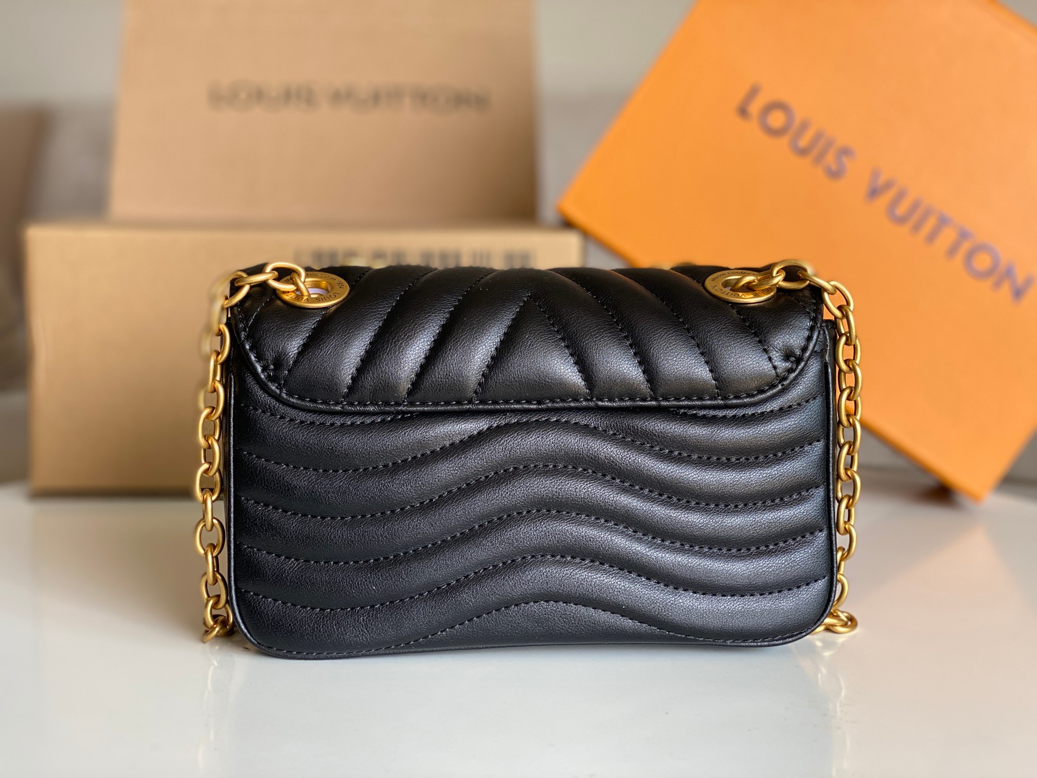 Louis Vuitton New Wave Small Chain Crossbody Bag - Image 3