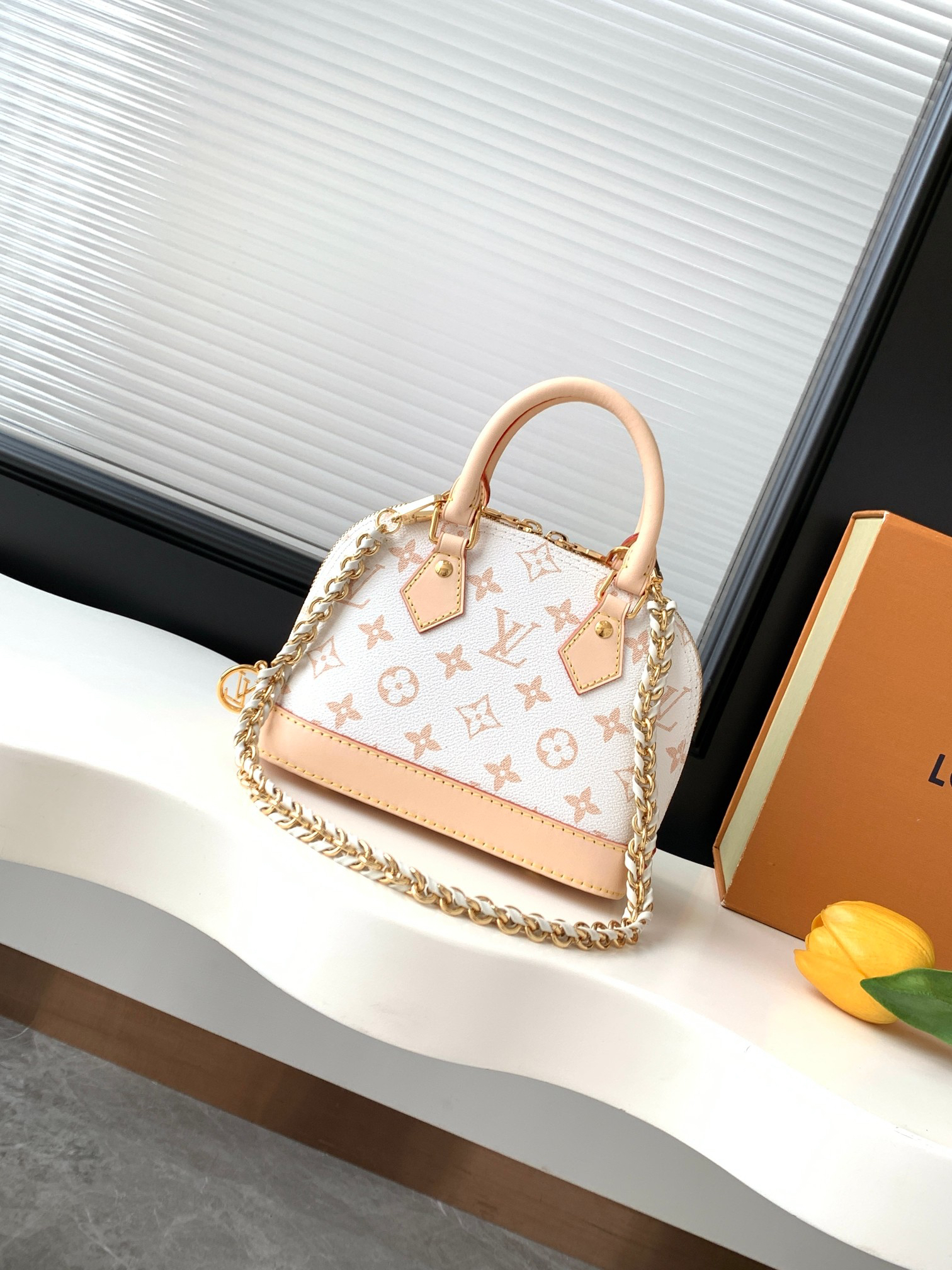 Louis Vuitton Alma Mini Customizable Handbag - Image 3