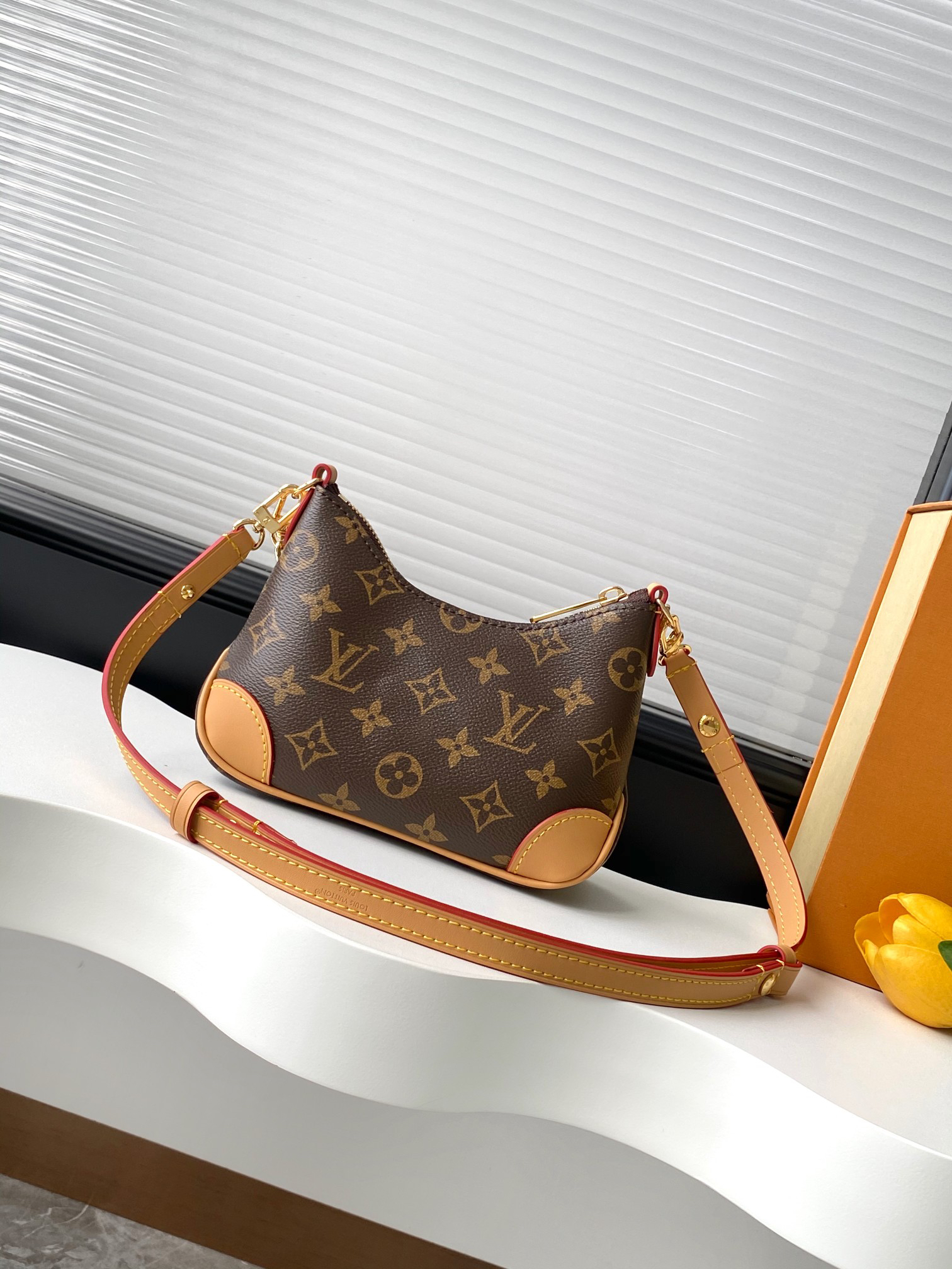 Louis Vuitton Nano Boulogne Monogram Canvas Shoulder Bag - Image 3