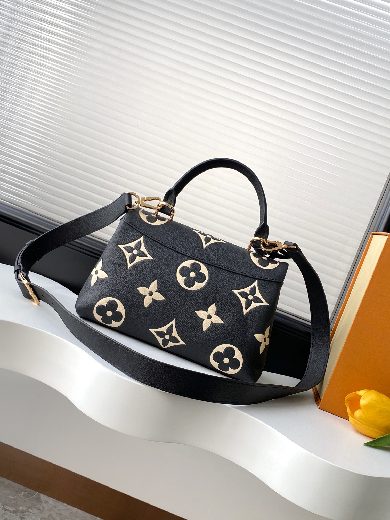 Louis Vuitton Madeleine BB Handbag in Monogram Empreinte Leather - Image 3