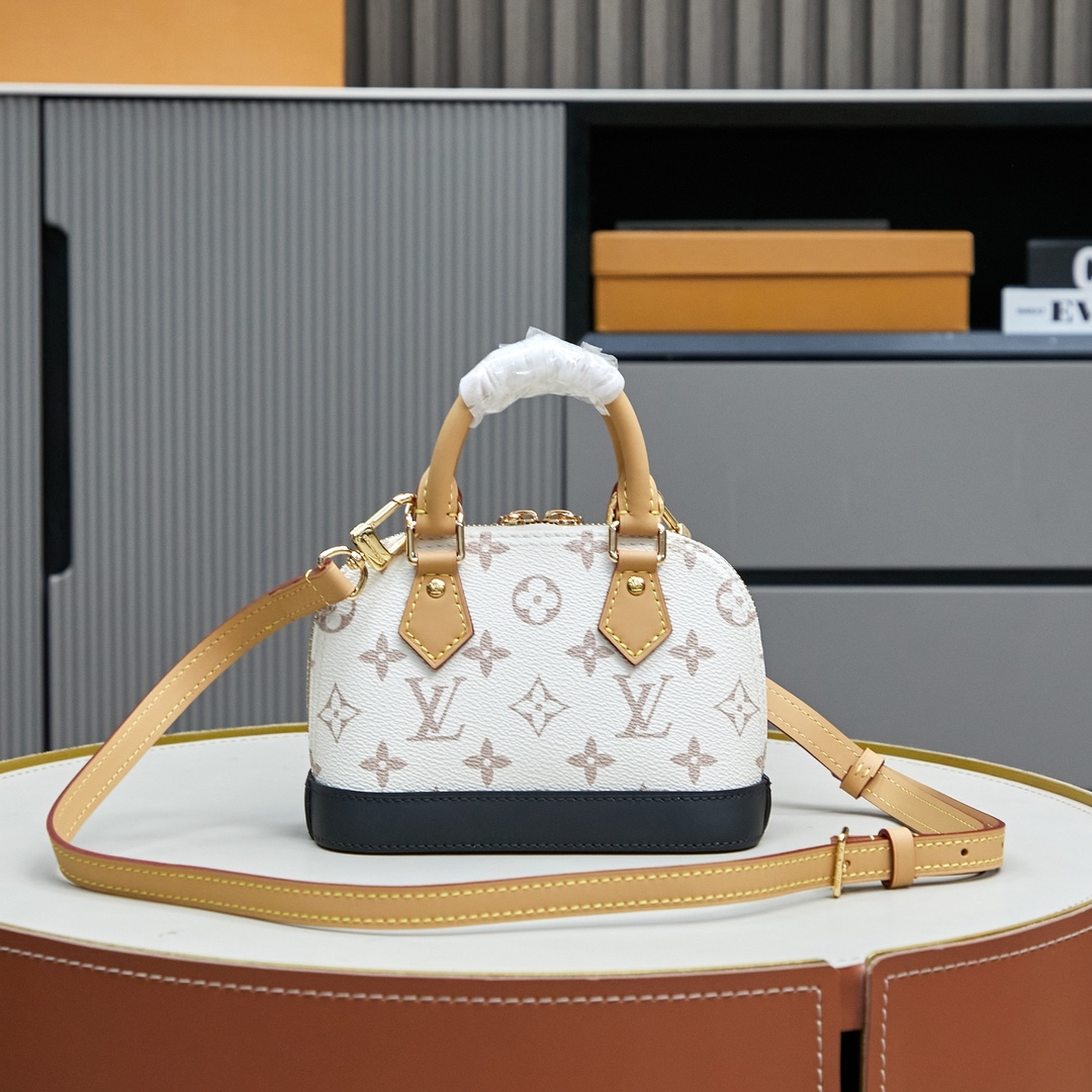 Louis Vuitton Nano Alma Monogram Canvas Handbag - Image 3