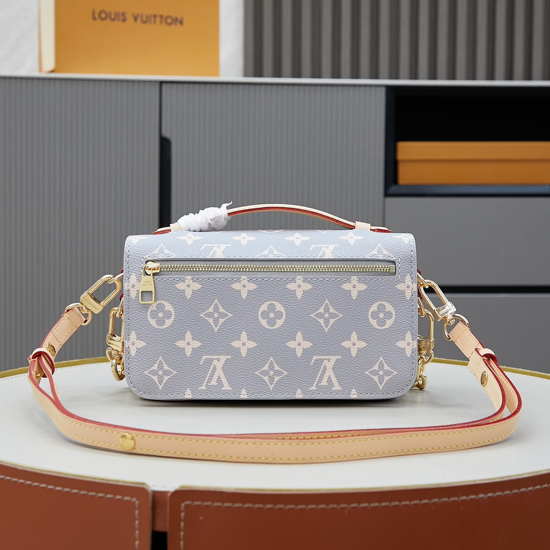 Louis Vuitton Pochette Métis East West Monogram Crossbody Bag - Image 3