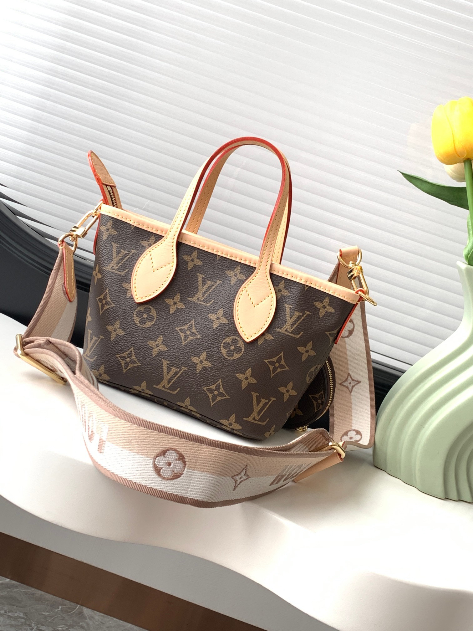 Louis Vuitton Neverfull BB Mini Crossbody Bag - Image 3