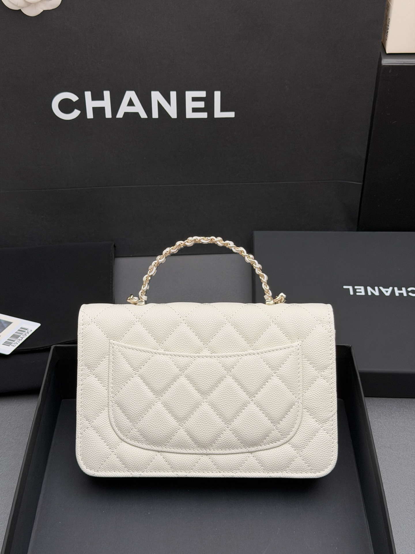 26C WOC Pearl-Handle Chain Bag - Image 3