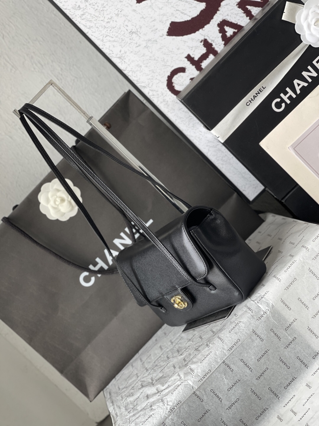 Chanel 26C Small Flap Shoulder Bag AS6130 - Image 3