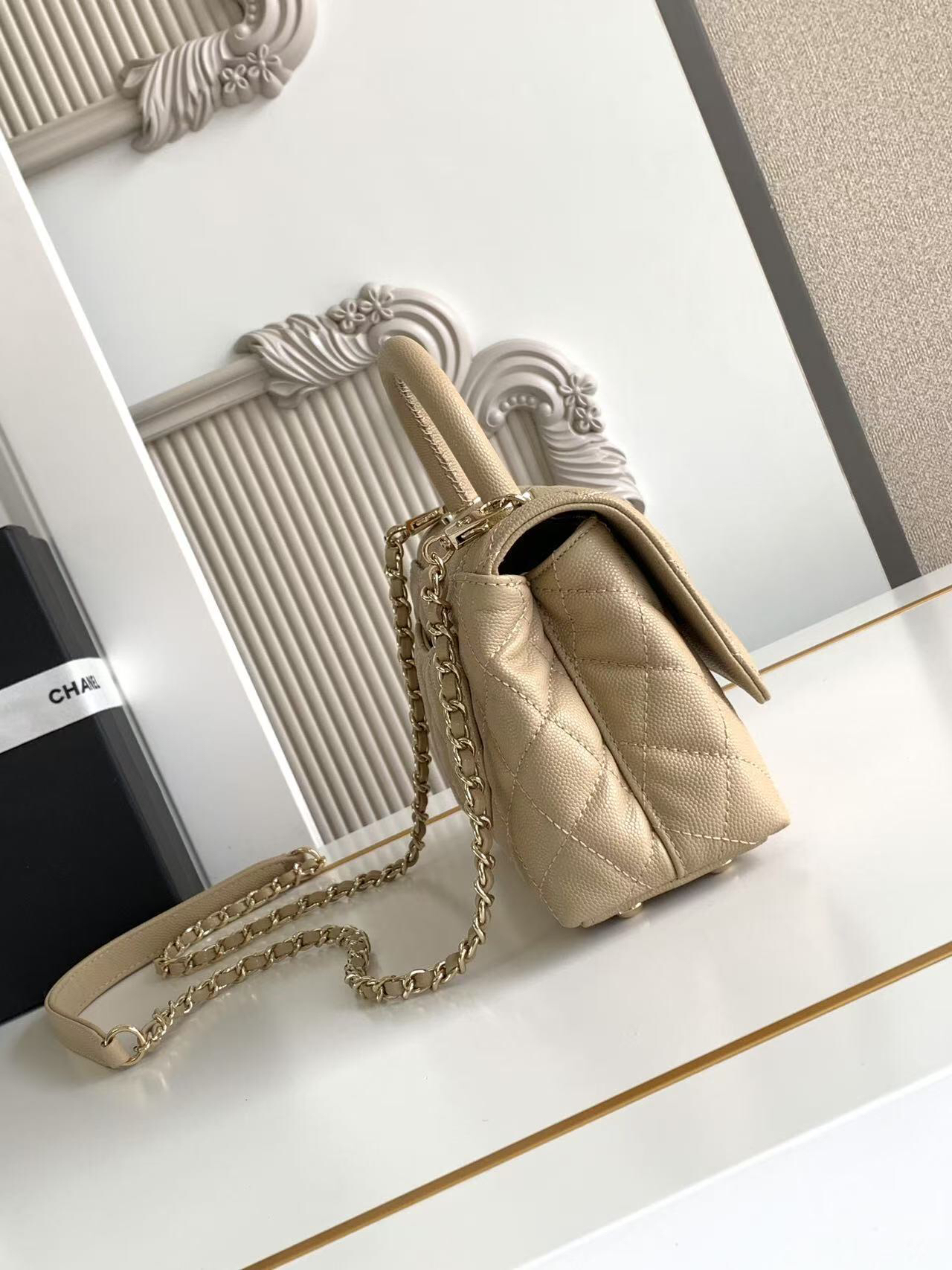 Chanel Coco Handle Mini Top-Handle Handbag - Image 3