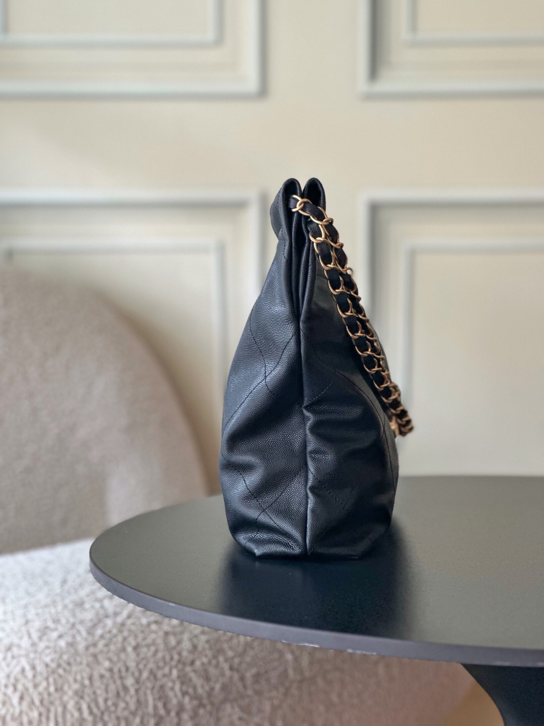 Chanel Calfskin Shoulder Bag - Image 3
