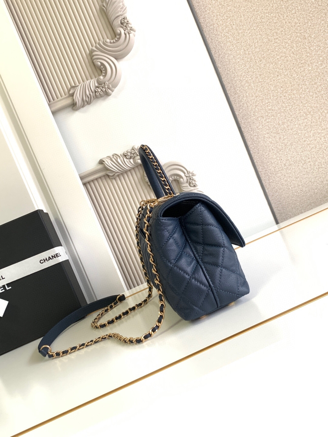 Chanel Coco Handle Top-Handle Handbag - Image 3