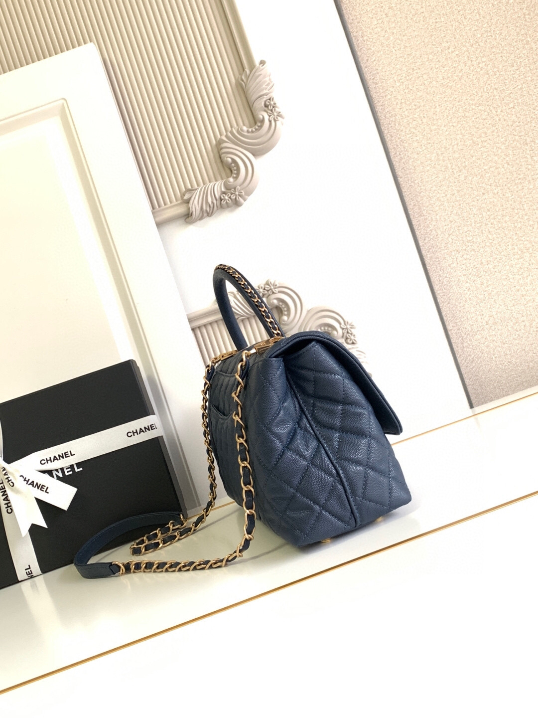 Chanel Coco Handle Mini Top-Handle Handbag - Image 3
