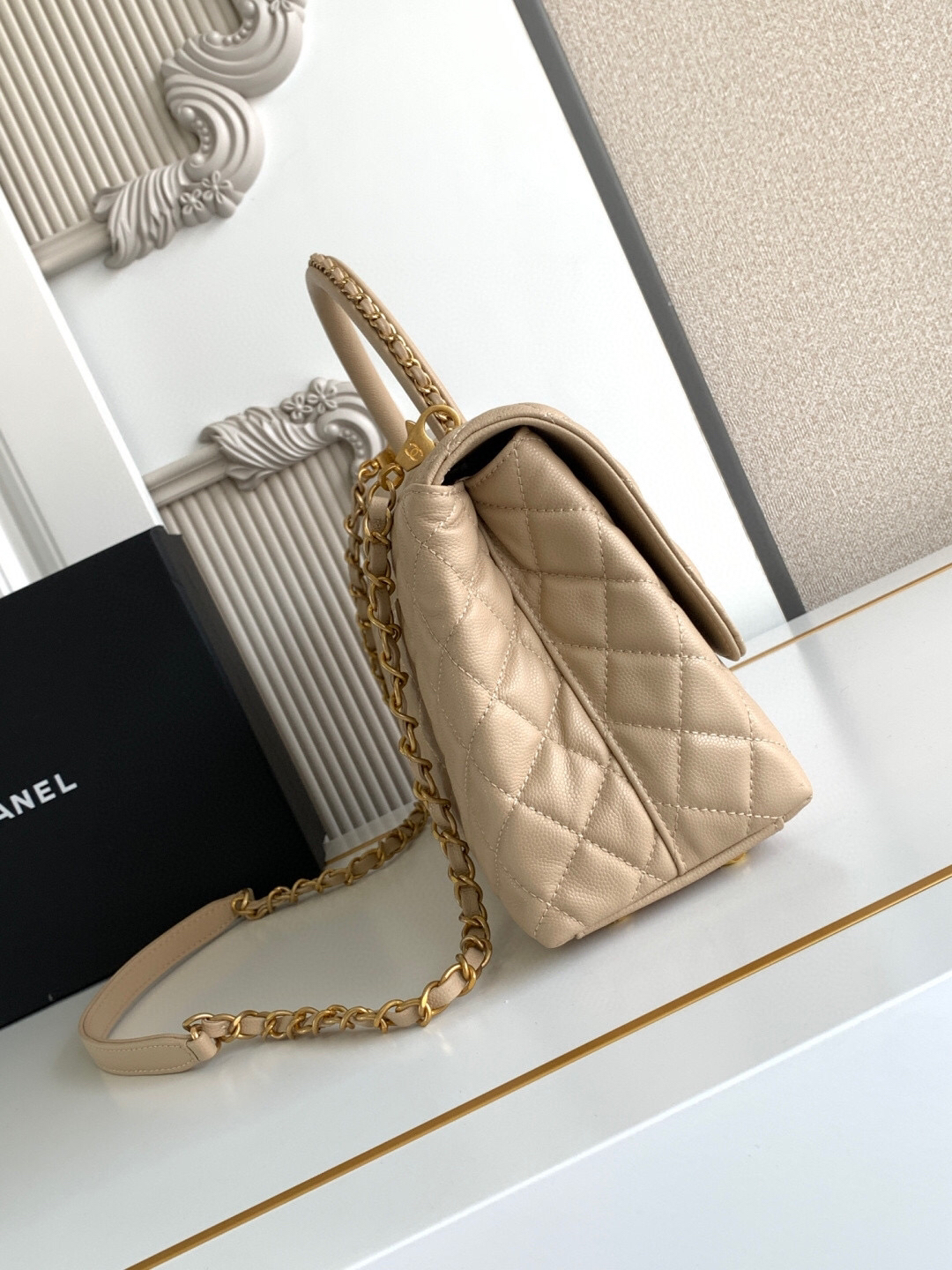 Chanel Coco Handle Mini Top-Handle Handbag - Image 3