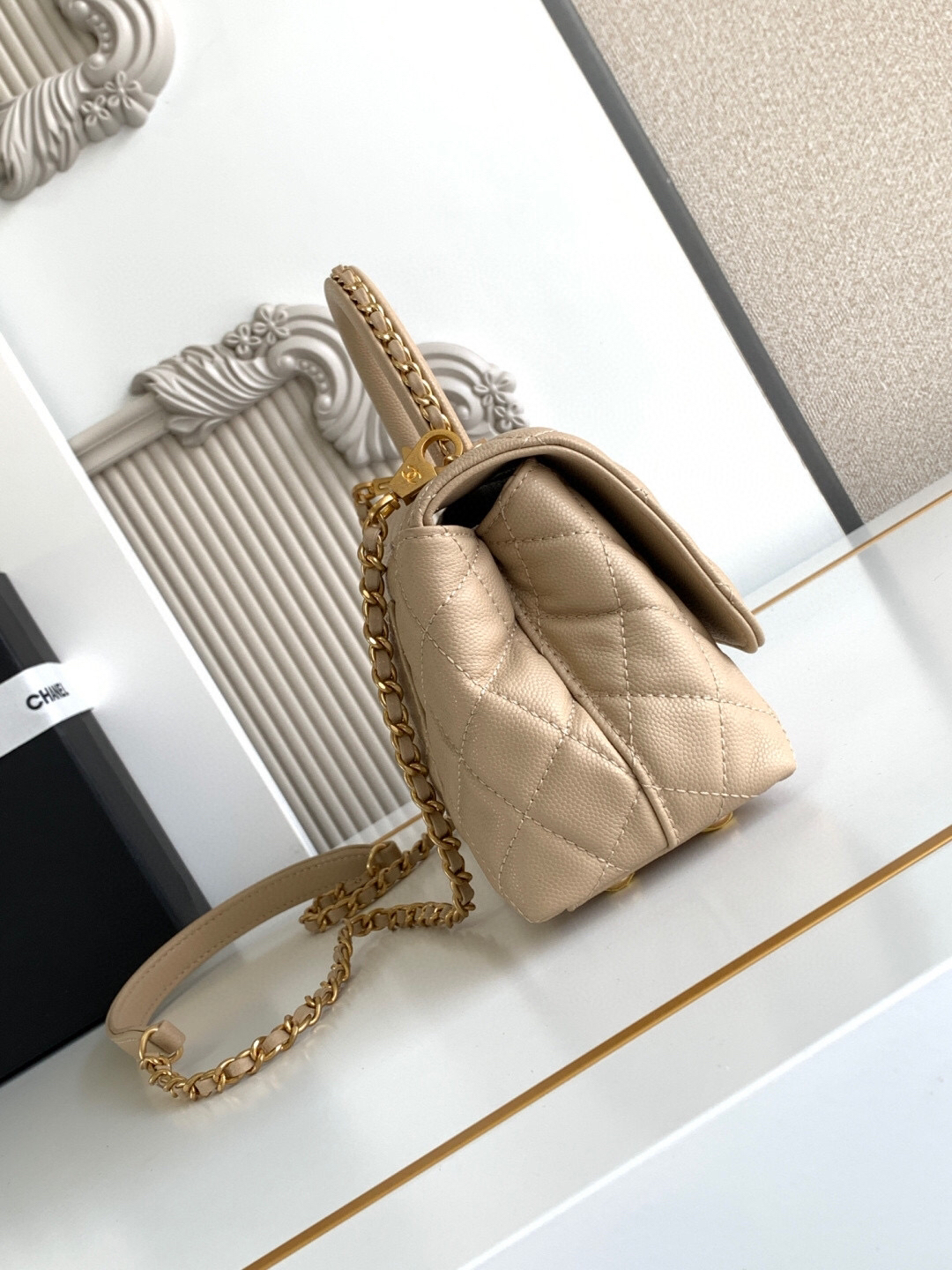Chanel Coco Handle Mini Top-Handle Handbag - Image 3