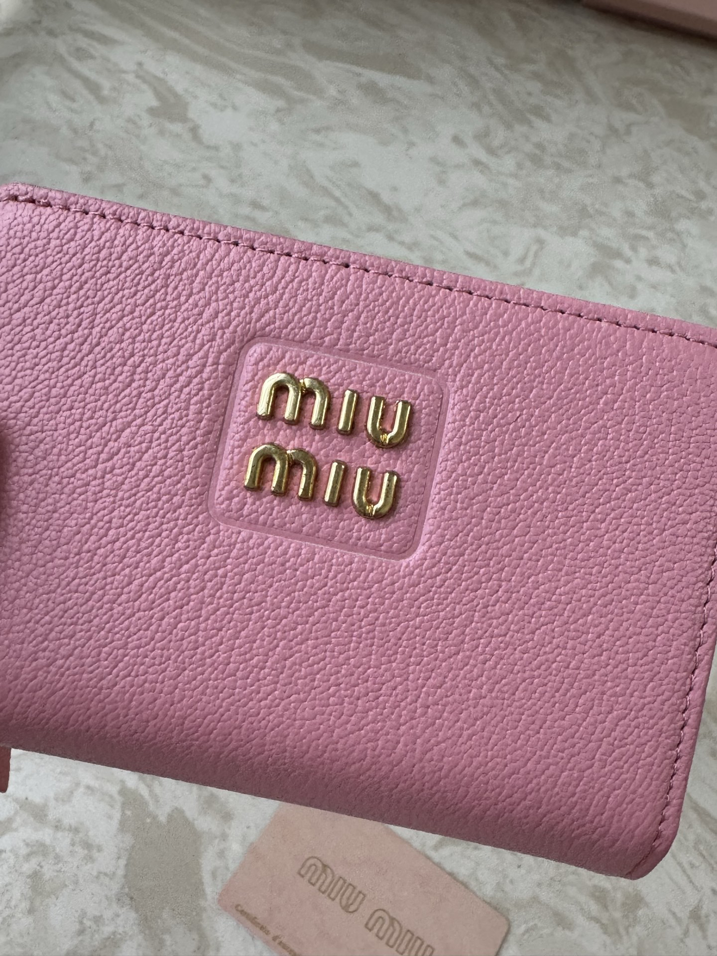 Miu Miu Leather Wallet - Image 3