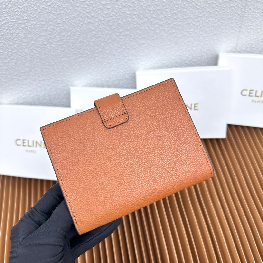 CELINE VICTOIRE Medium Cowhide Leather Wallet - Image 3