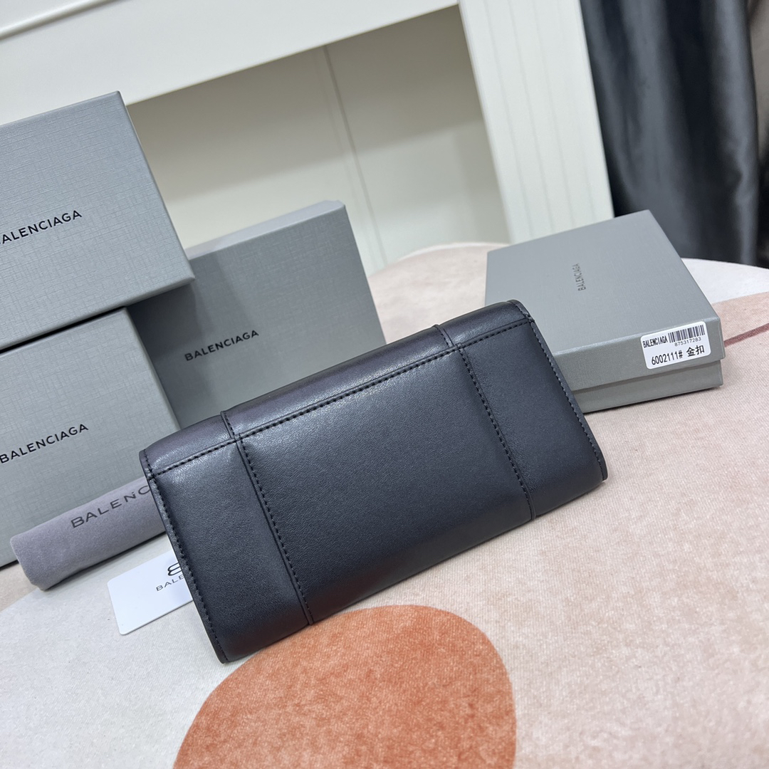 Balenciaga Large Black Long Wallet - Image 3