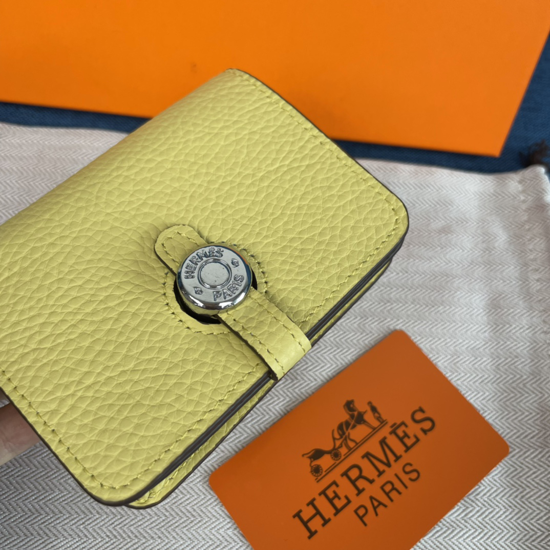 Hermes Togo Leather Card Holder - Image 3