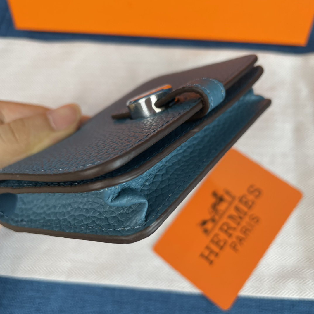 Hermes Togo Leather Card Holder - Image 3