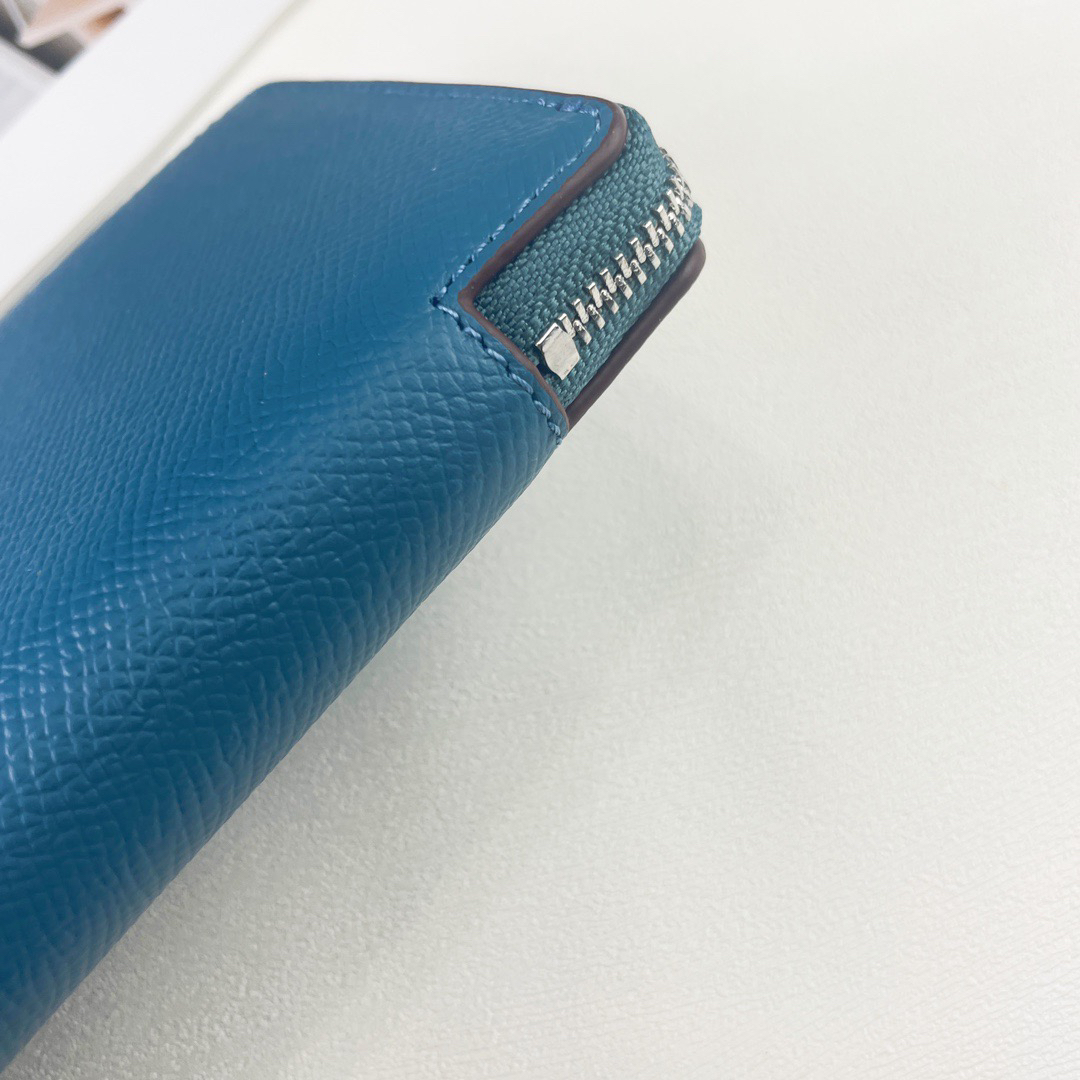 Hermes Constance Leather Zip Wallet - Image 3