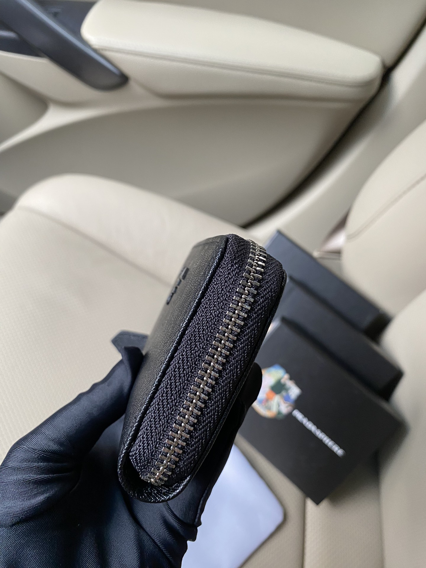 Prada Leather Card Holder, Model 2MC553 - Image 3