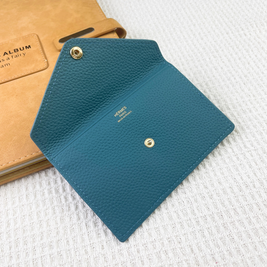 Hermes Barenia Faubourg Calfskin Card Holder - Image 3