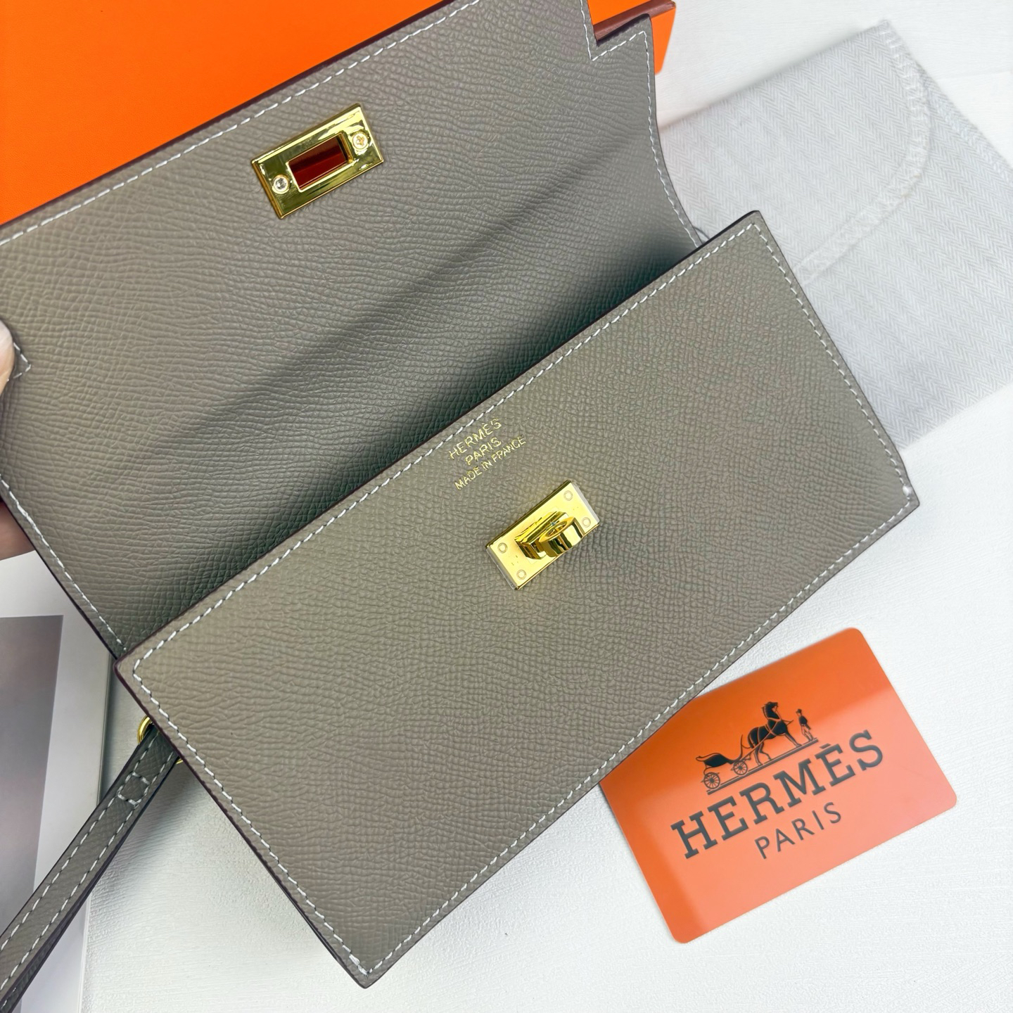 Hermes Kelly Pocket Long Wallet - Image 3