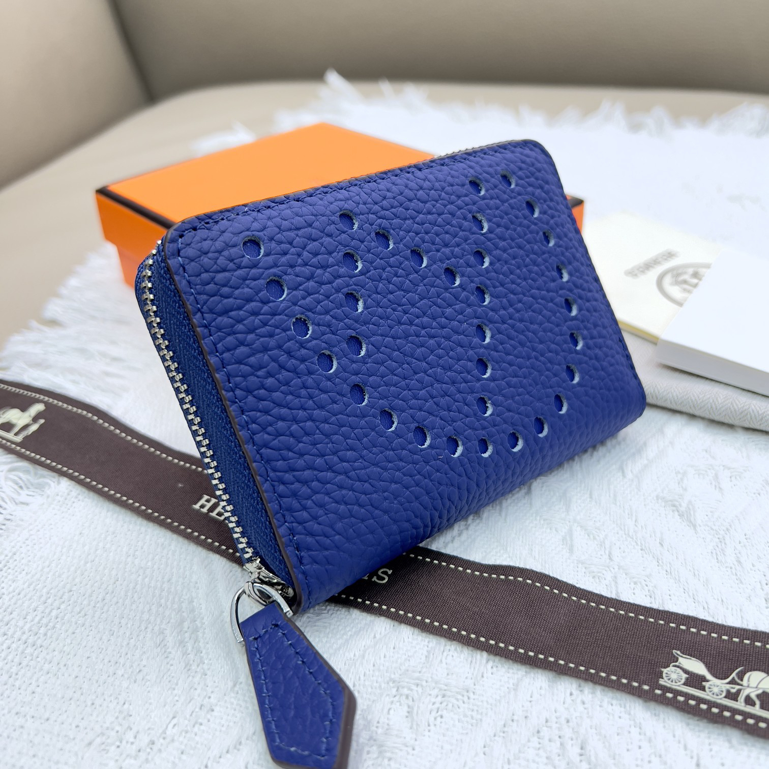 Hermes Constance 507 Togo Calfskin Wallet - Image 3