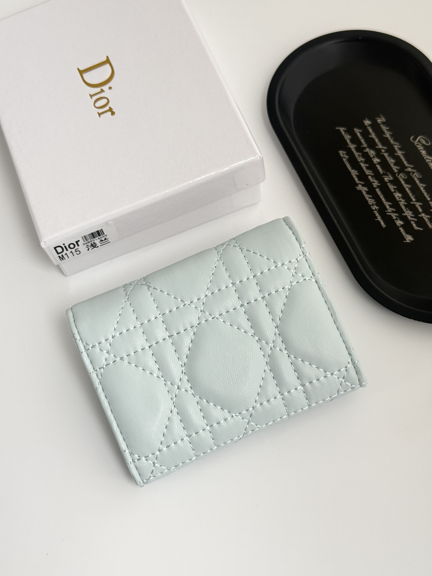 Dior Mini Lady Dior Wallet - Image 3