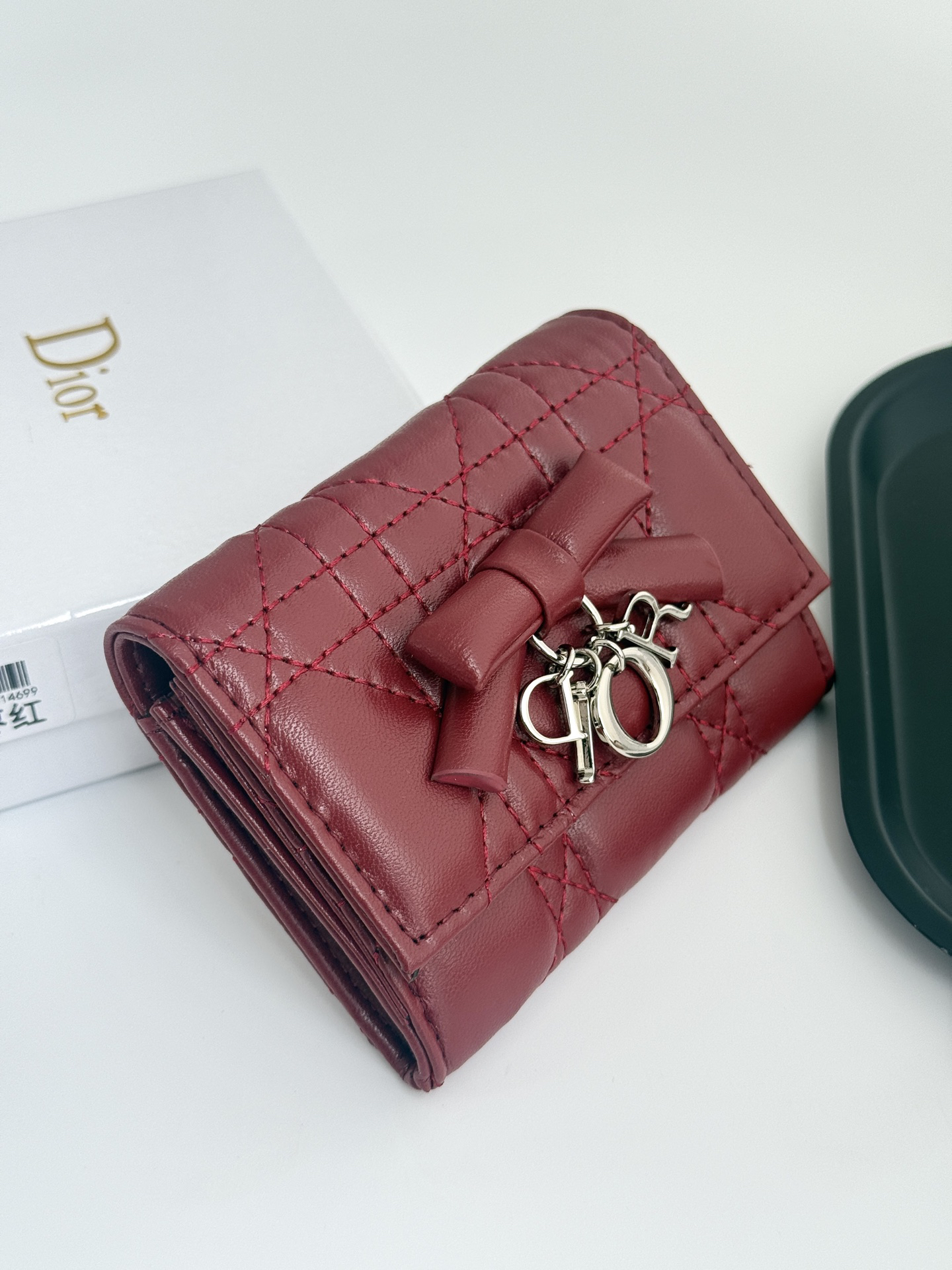 Dior Mini Lady Dior Wallet - Image 3