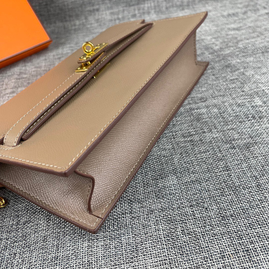 Hermes Kelly-Style Crossbody Bag - Image 3