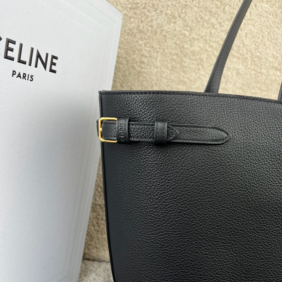 Cabas Anais Grained Leather Handbag - Image 3