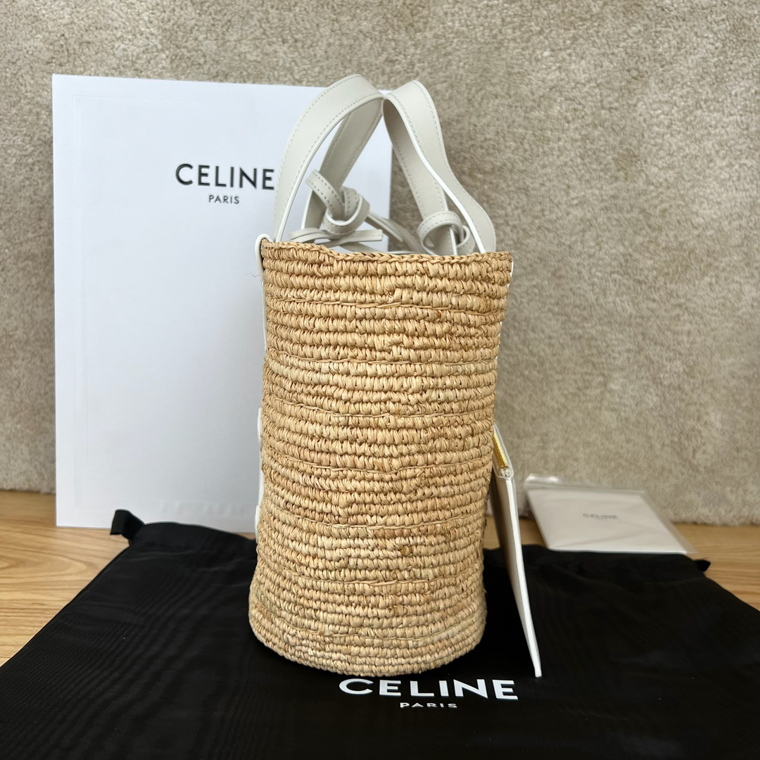 TEEN Plant-Based Material and Leather Soft Classic Tote Bag - Image 3