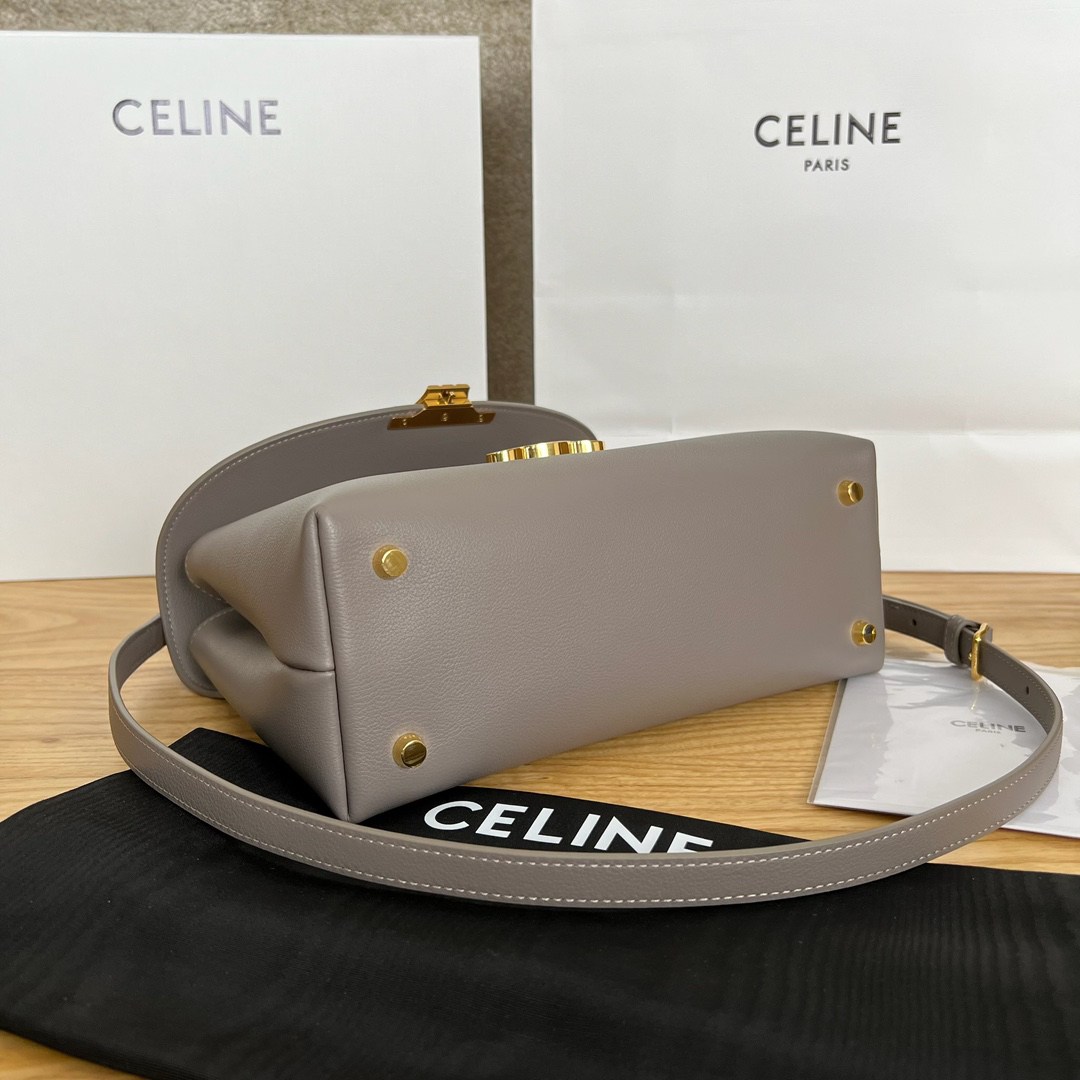 Celine Nino Medium Soft Calfskin Satchel - Image 4