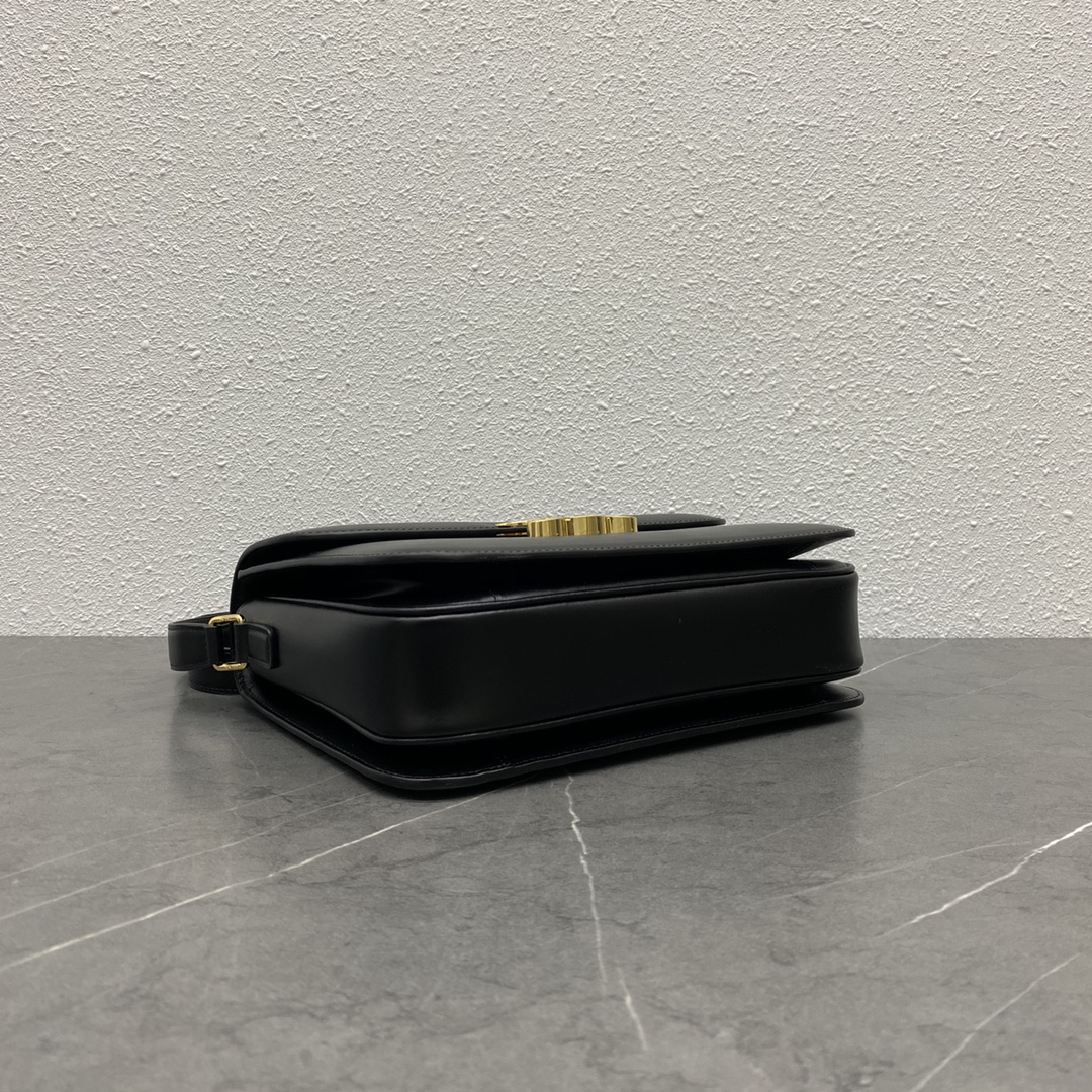 Triome Classic Leather Crossbody Bag - Image 4