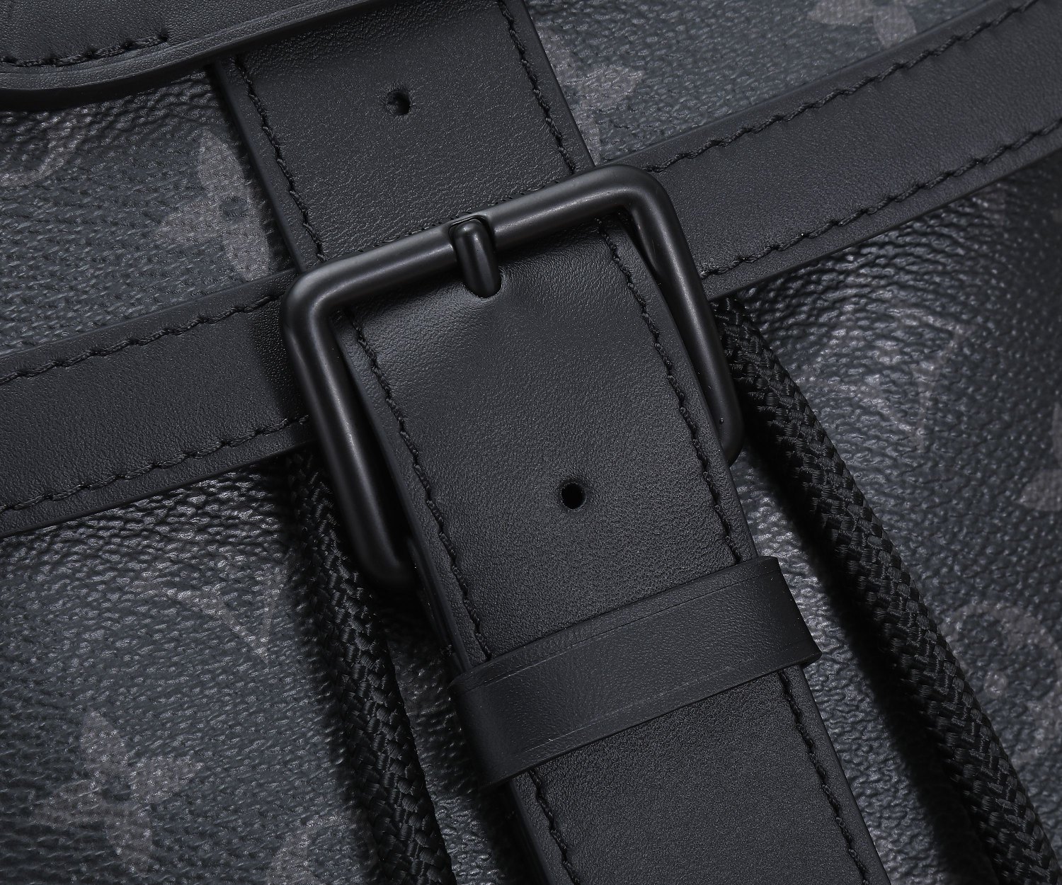 Louis Vuitton Saumur Shoulder Bag Monogram Eclipse M45913 - Image 4