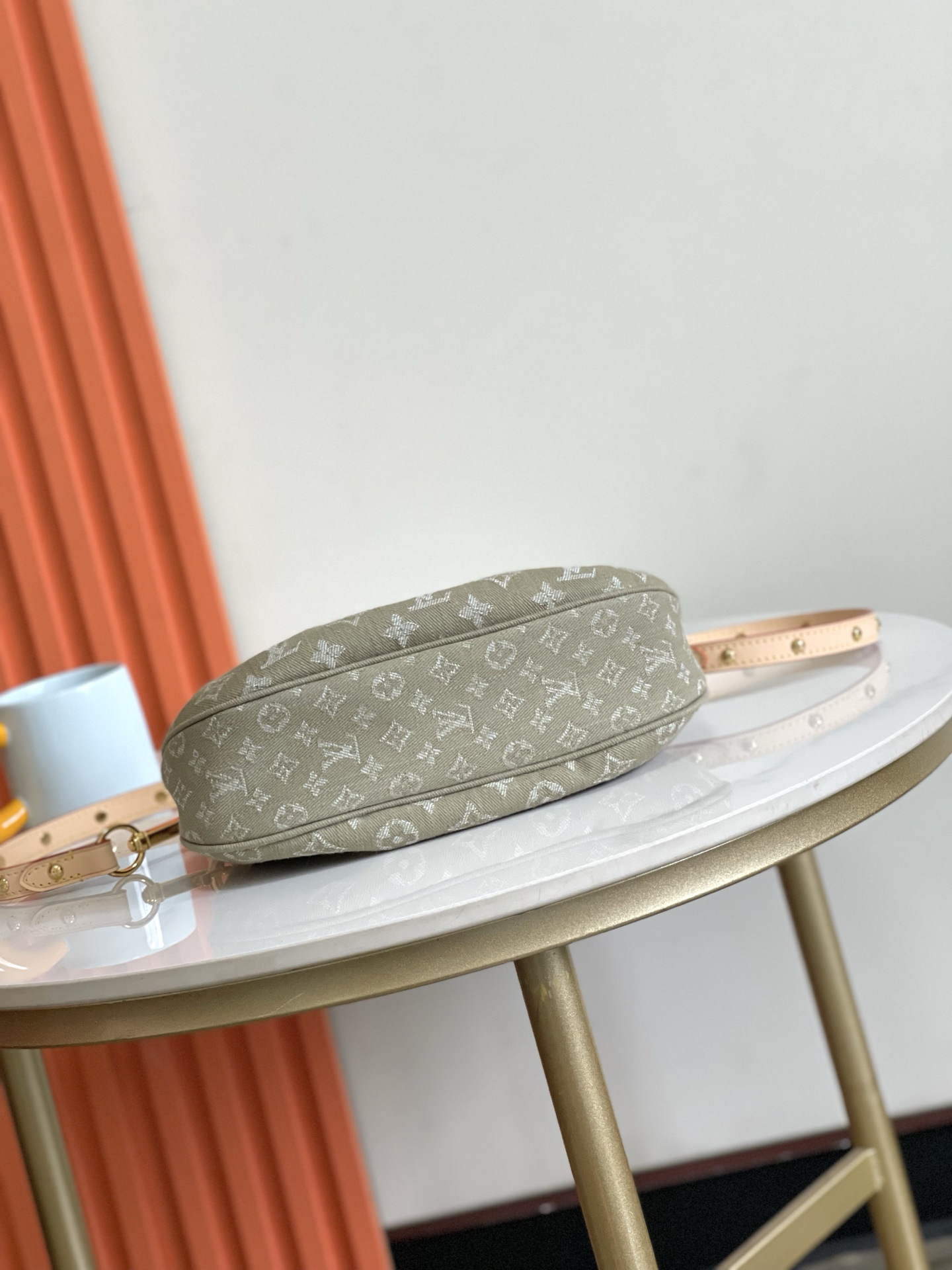 Sunset Rendez-Vous Denim Crossbody Bag - Image 4