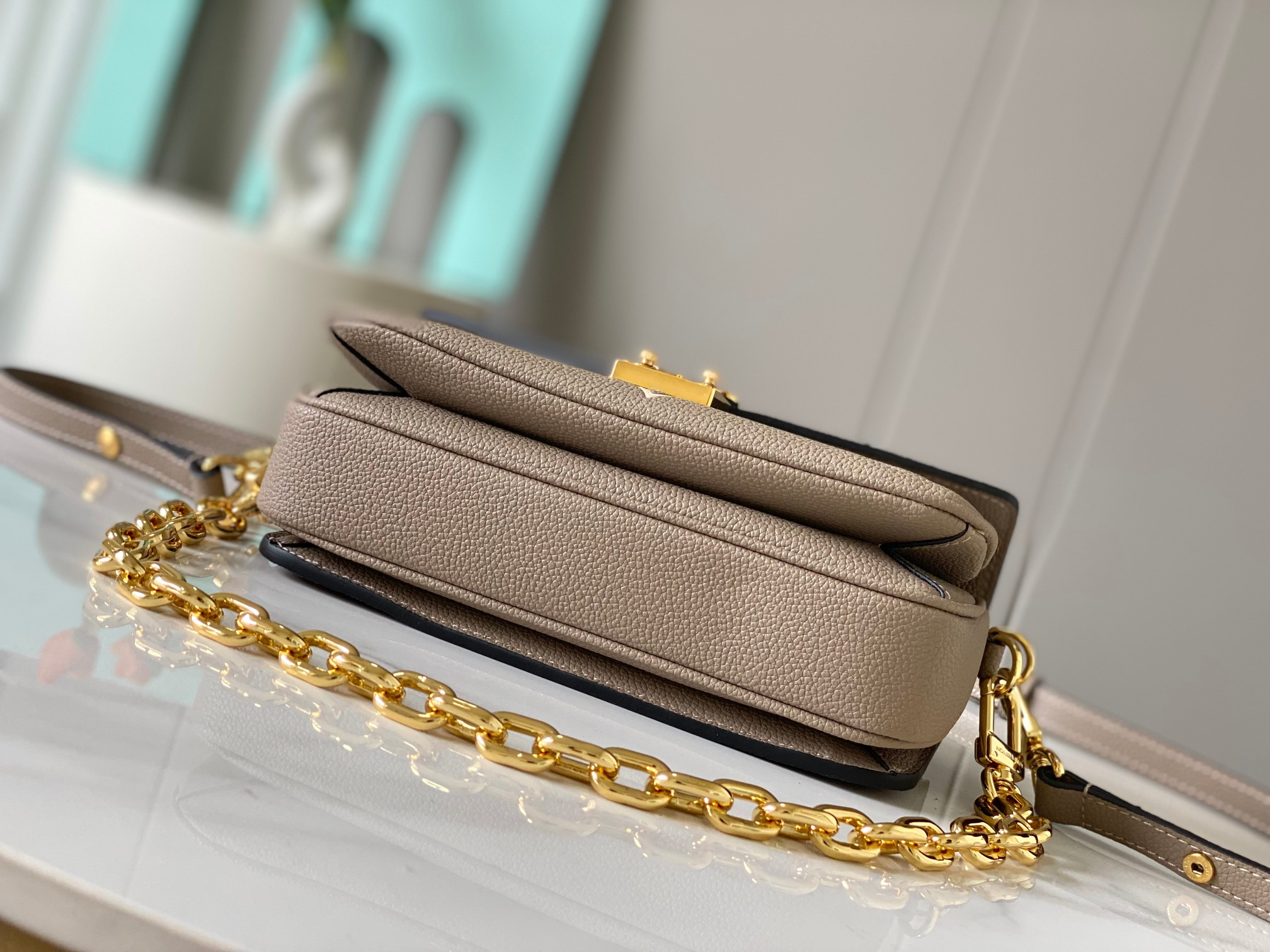 Louis Vuitton Pochette Metis East West Crossbody Bag in Monogram Empreinte Leather - Image 4