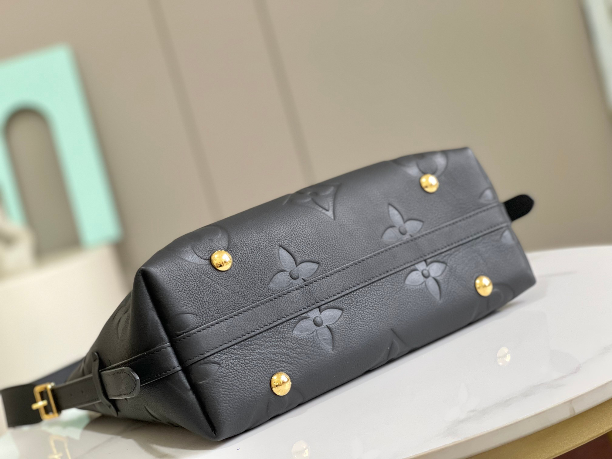 Louis Vuitton CarryAll Small Handbag in Monogram Empreinte Leather - Image 4