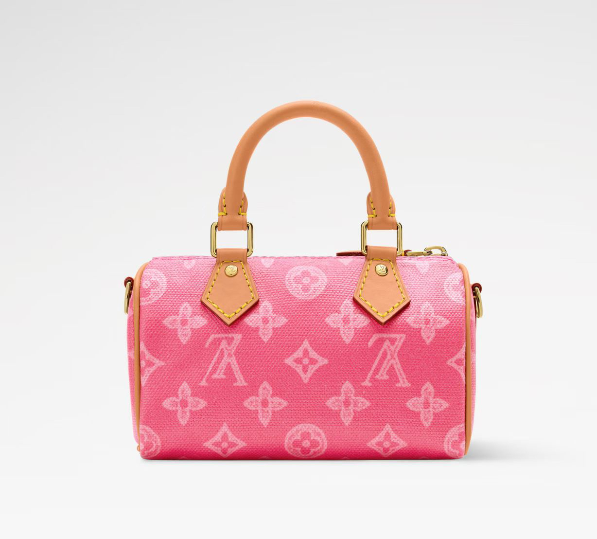 Louis Vuitton Nano Speedy Handbag M28322 in Multicolor Monogram Canvas - Image 4