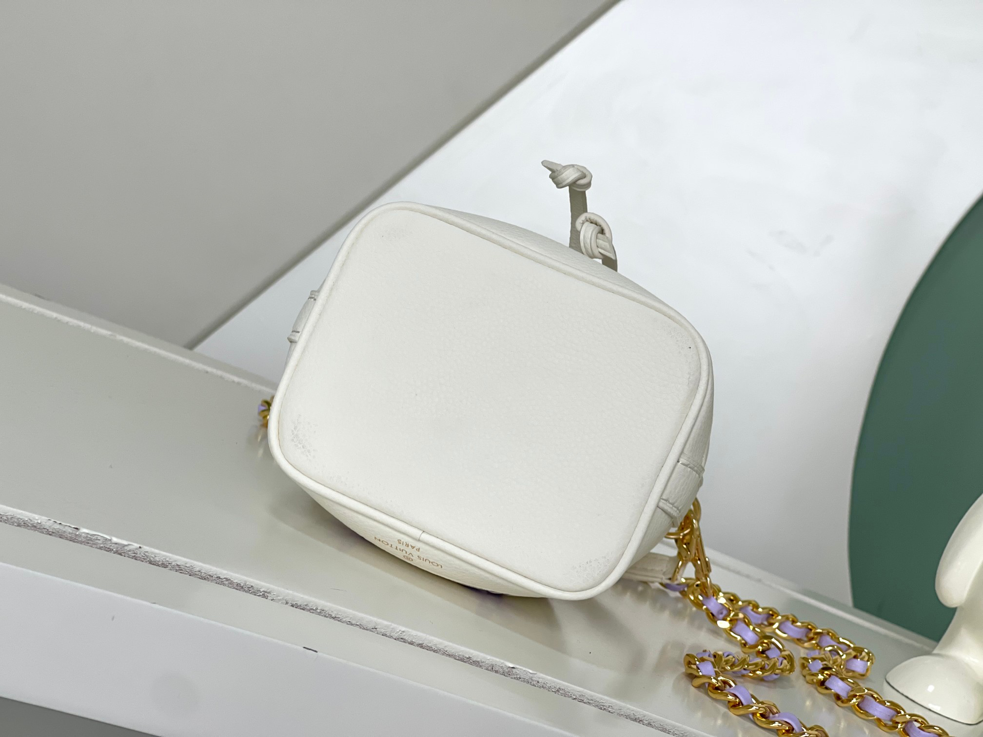 Louis Vuitton Nano Noé Summer Stardust Monogram Empreinte Bag in Purple - Image 4