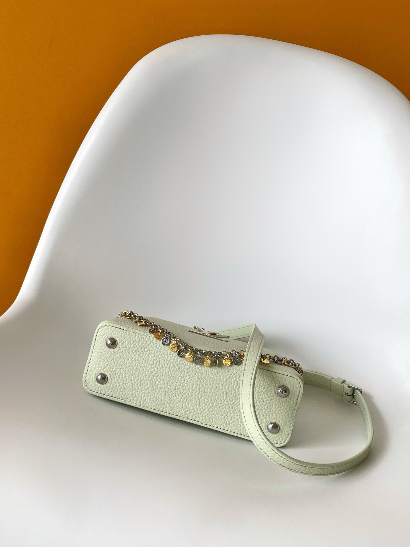 Louis Vuitton Capucines Mini Handbag from the LV Confetti Collection - Image 4