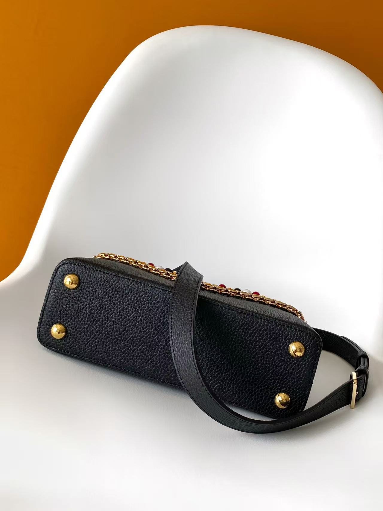 Louis Vuitton Capucines East West Mini Handbag - Image 4