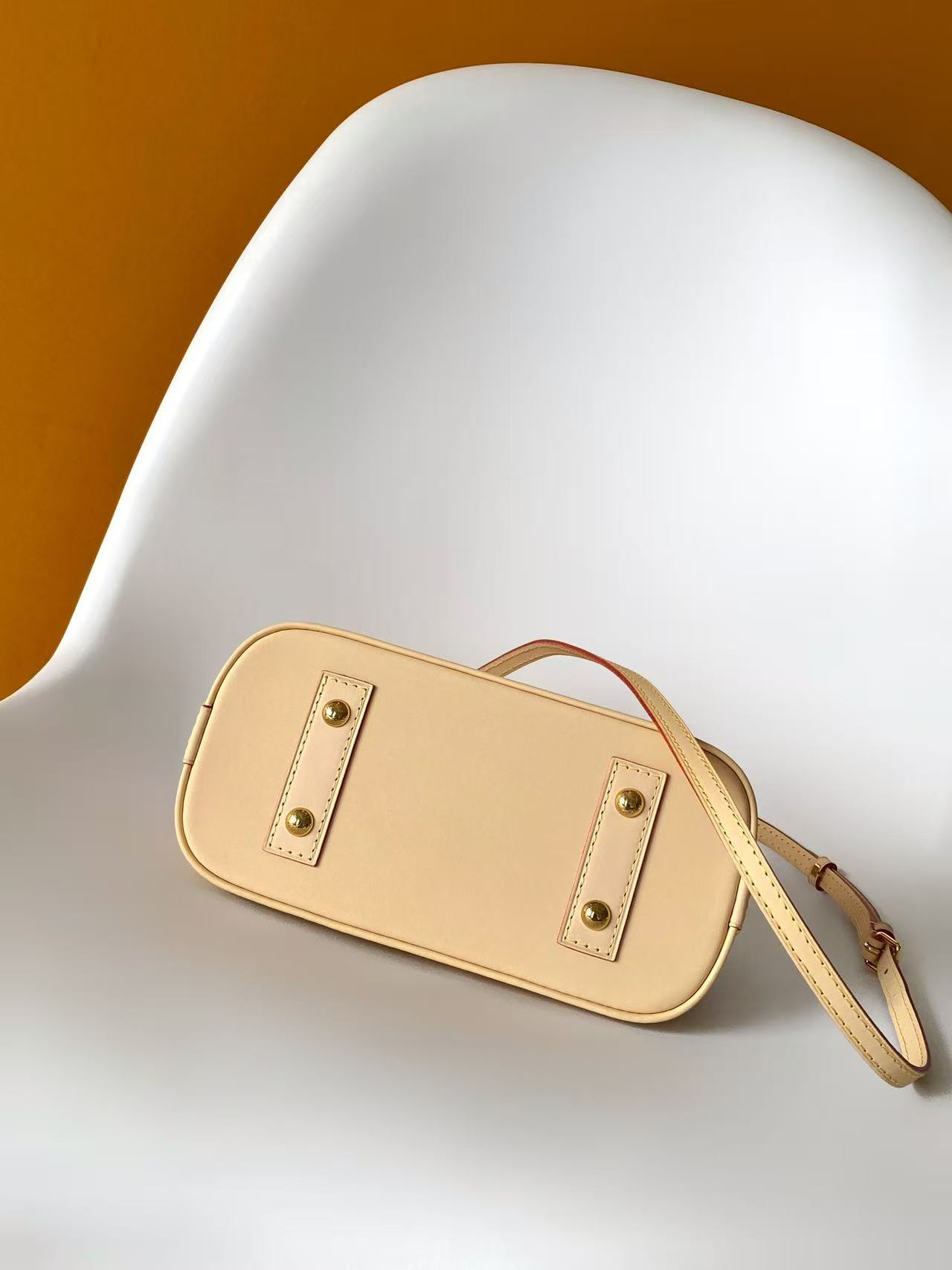 Louis Vuitton Alma BB Monogram Emblème Canvas Handbag - Image 4