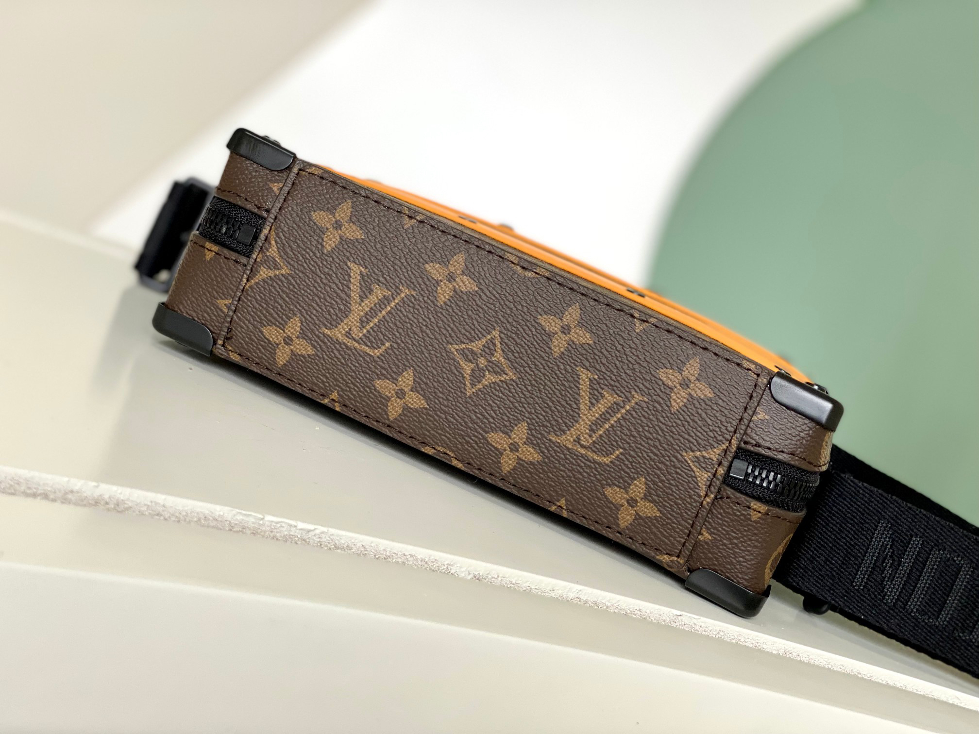 Louis Vuitton Handle Soft Trunk Monogram Macassar Bag M46689 - Image 4
