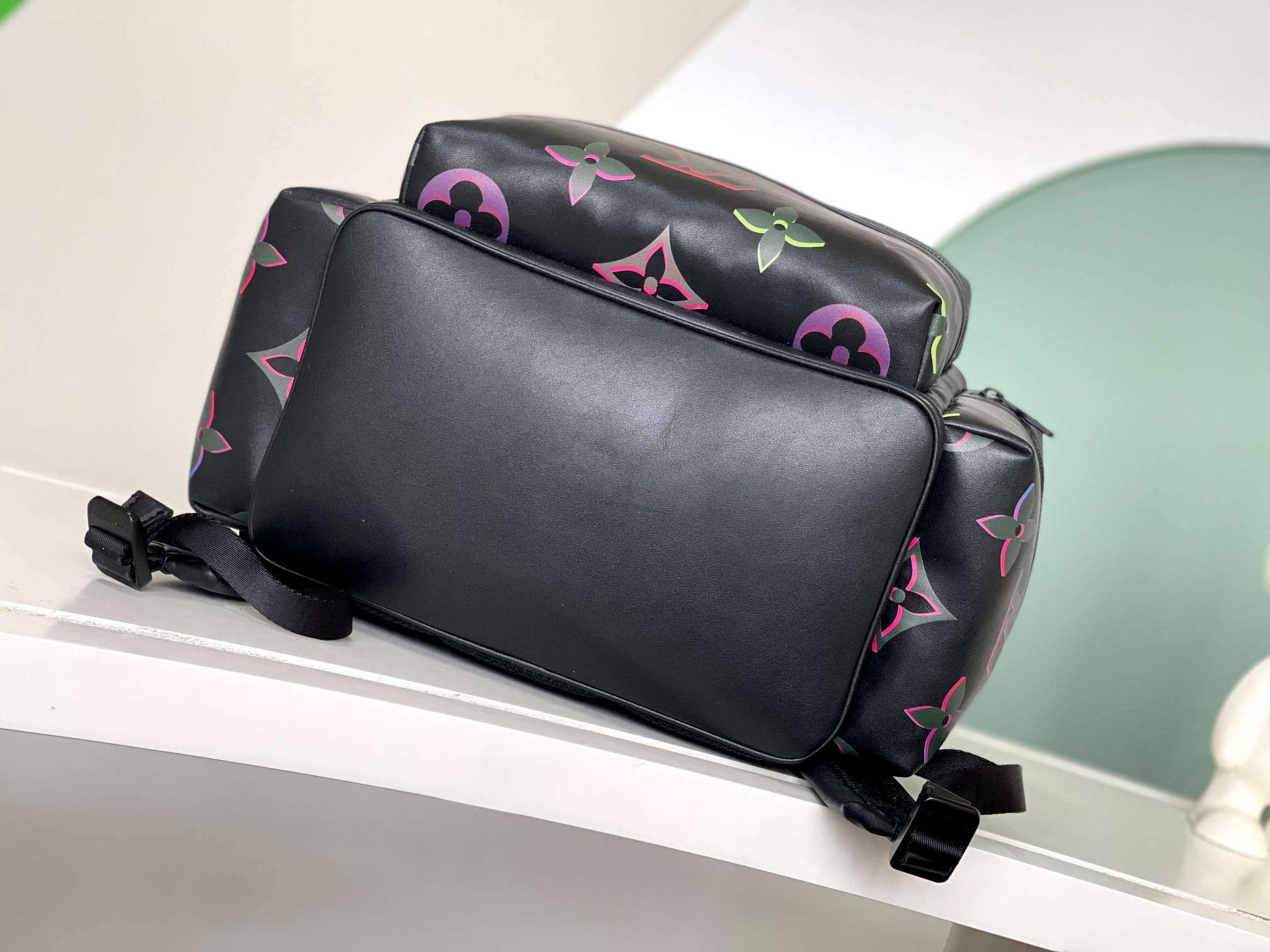 M22488 Comet Monogram Leather Backpack - Image 4
