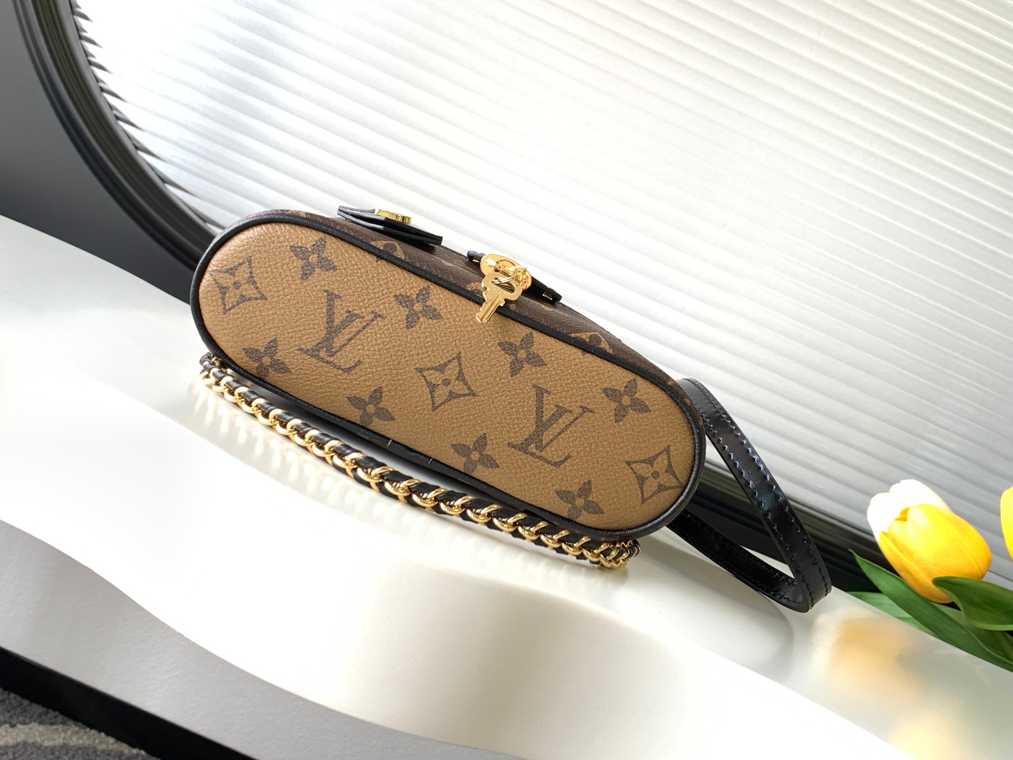 Louis Vuitton M47125 Vanity Chain Pouch - Image 4