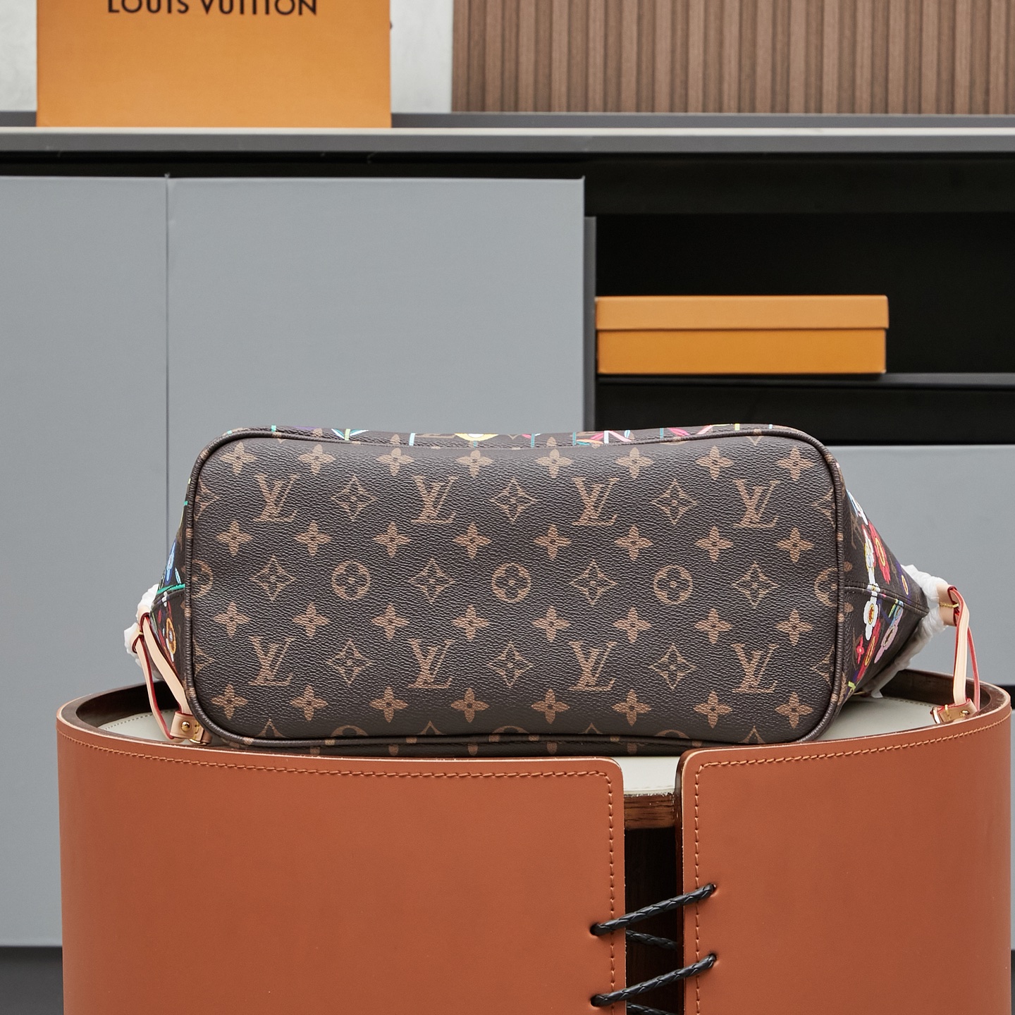 Louis Vuitton x Takashi Murakami Neverfull MM Tote Bag M13271 - Image 4