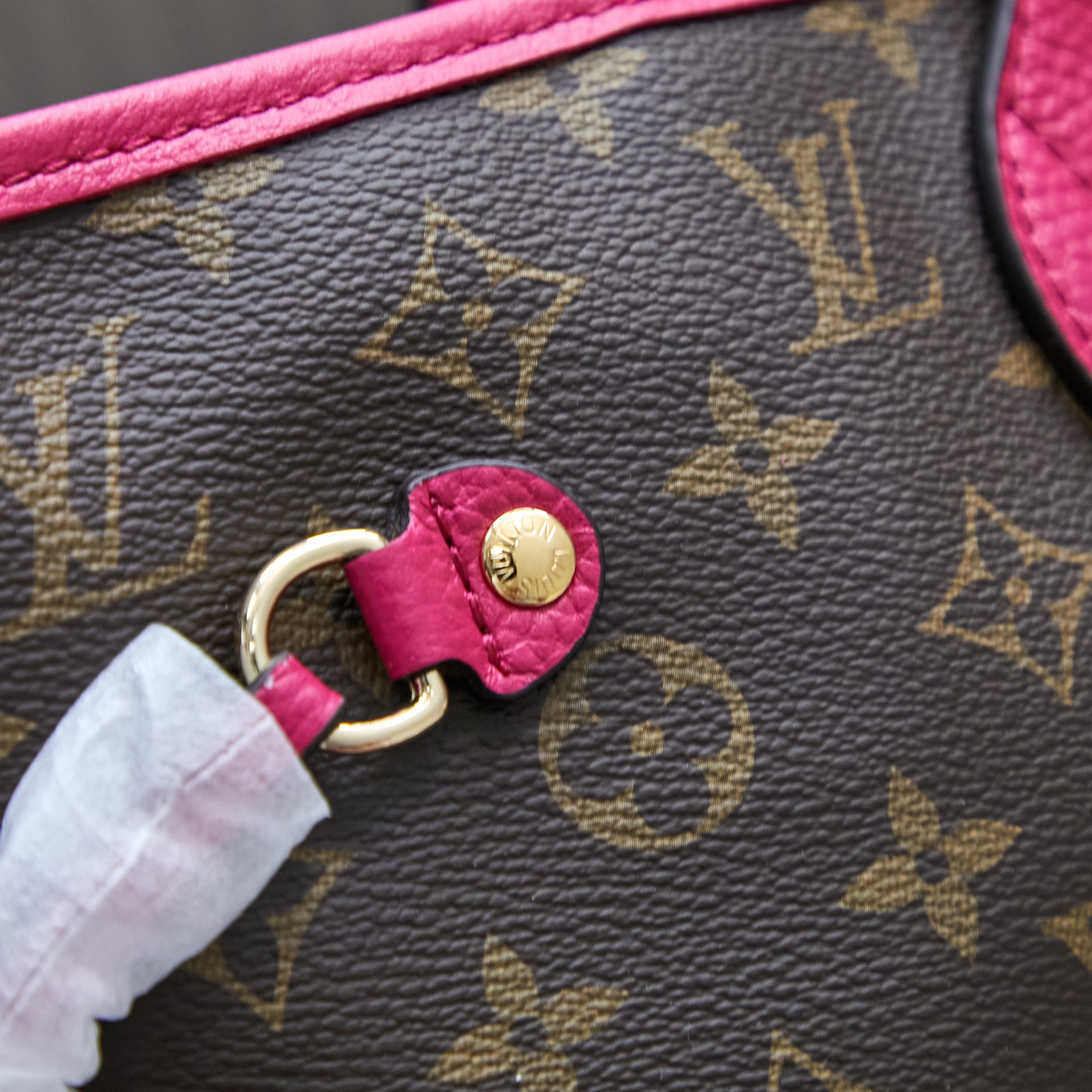 Louis Vuitton Neverfull MM Tote Bag in Damier Azur Canvas - Image 4