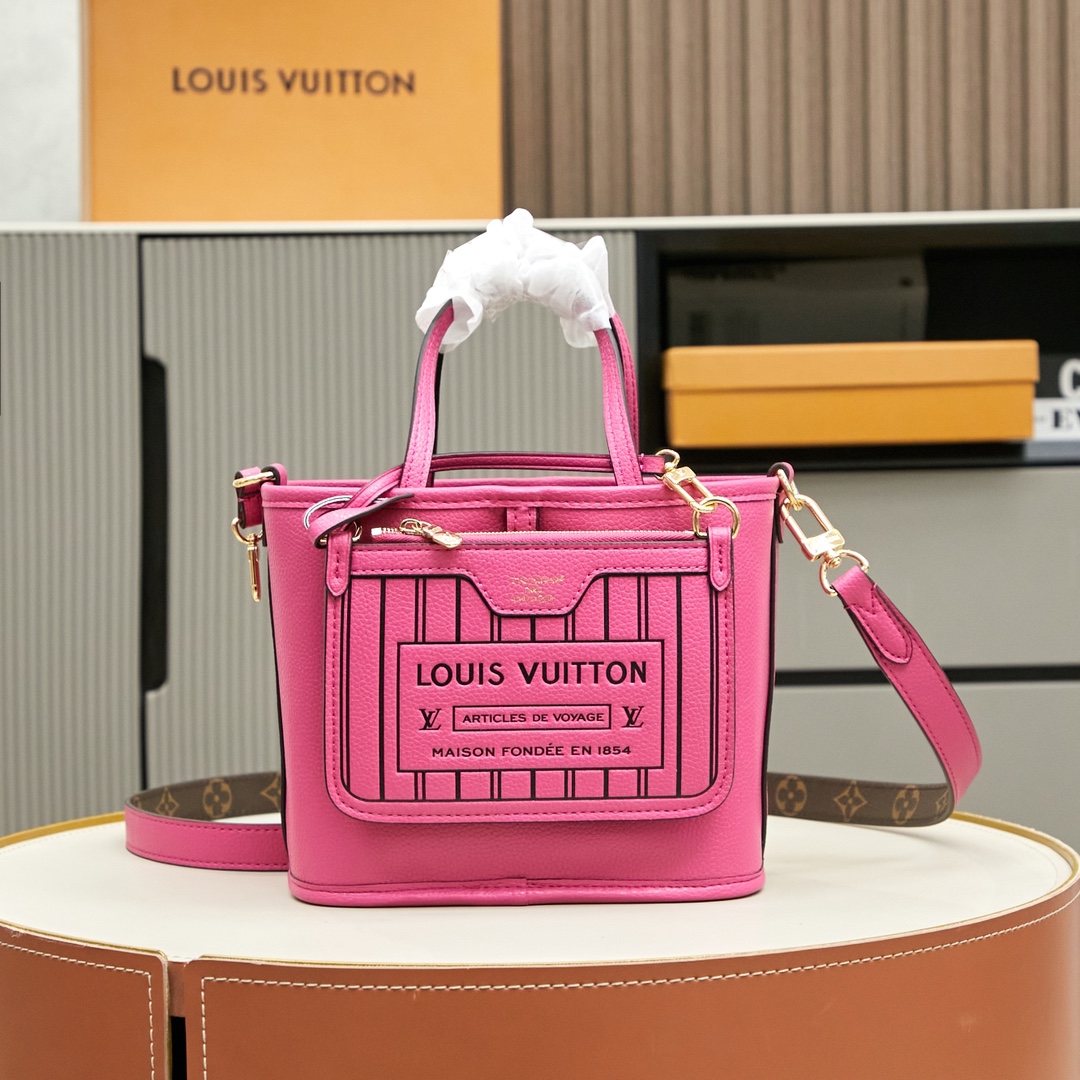 Louis Vuitton Neverfull Bandoulière Inside Out BB Reversible Crossbody Bag - Image 4