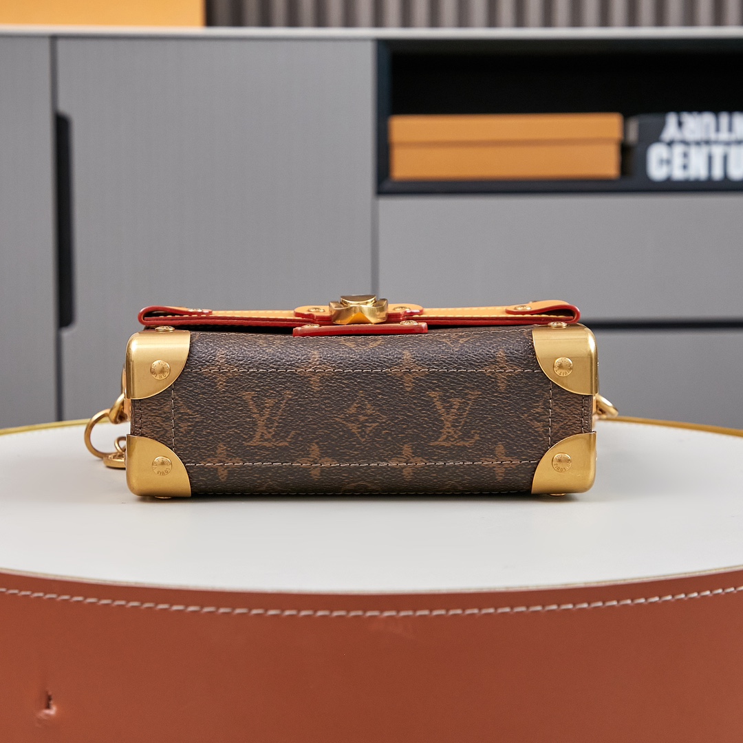 Louis Vuitton Soul Trunk Crossbody Bag M11535 / M11743 Black Monogram - Image 4