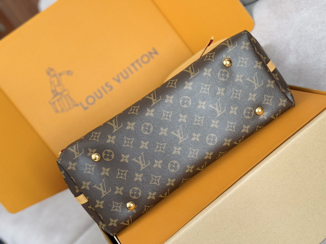 Louis Vuitton CarryAll MM Monogram Canvas Shoulder Bag - Image 4