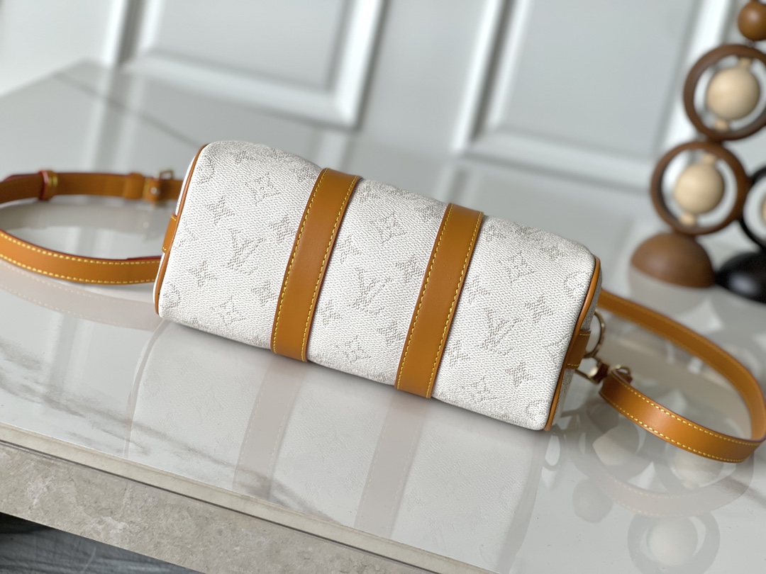 Louis Vuitton Keepall Bandouliere 25 Monogram Surfin Travel Bag - Image 4